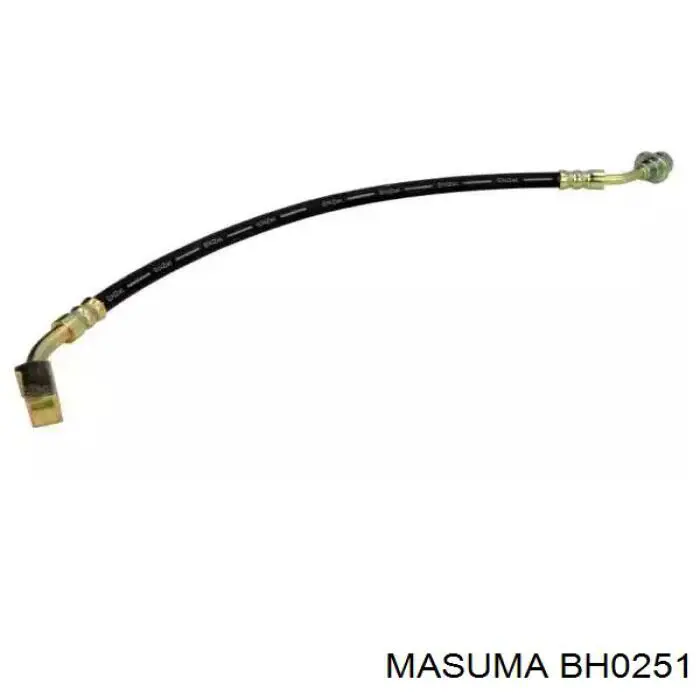 Шланг гальмівний передній, правий K&K FT4723 ціна, від 14.48 USD