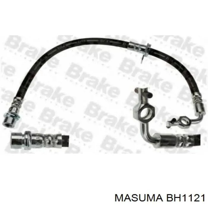 Шланг гальмівний передній, правий Masuma BH1121 ціна, від 14.23 USD