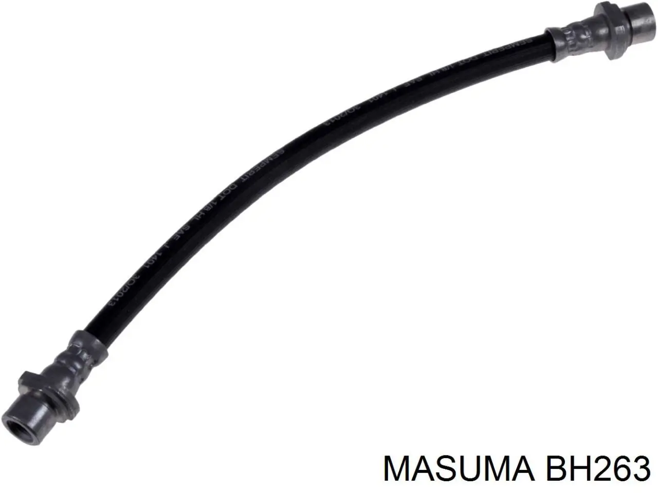 BH263 Masuma шланг гальмівний передній