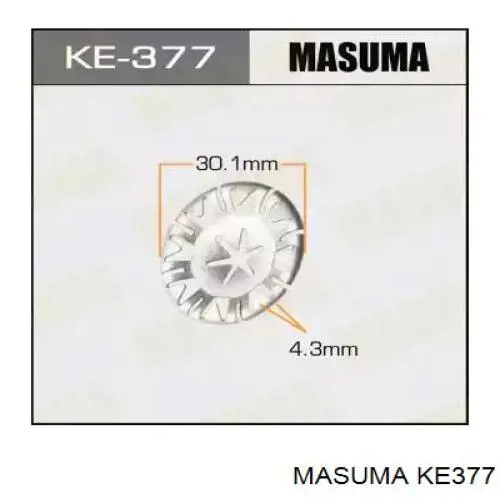 Шайба пружинна Masuma KE377 ціна, від 0.45 USD