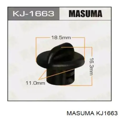 Купити MR201972 Chrysler Пістон (кліп) кріплення обшивки кришки багажника