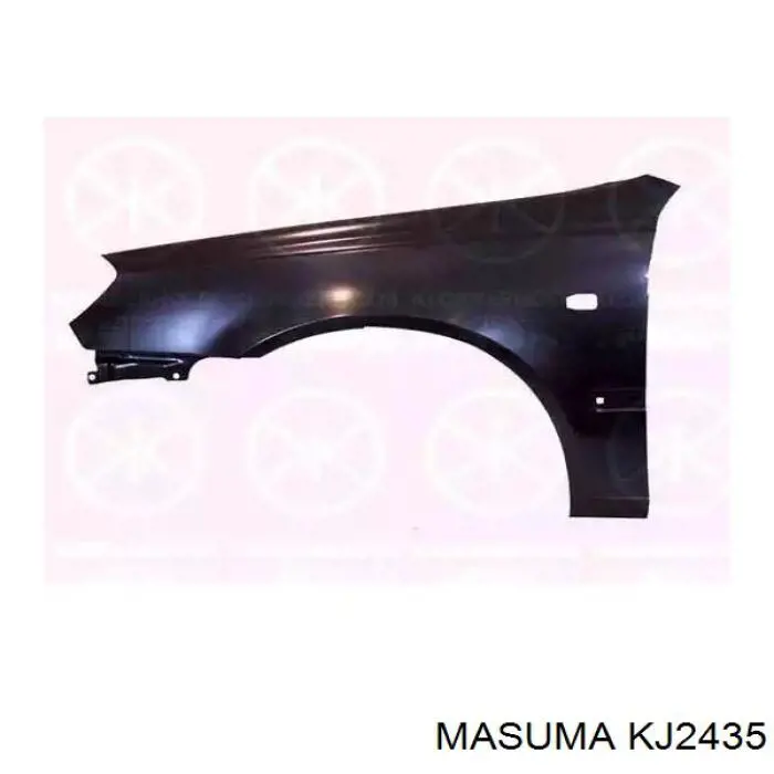 KJ2435 Masuma пістон (кліп кріплення бампера, переднього)