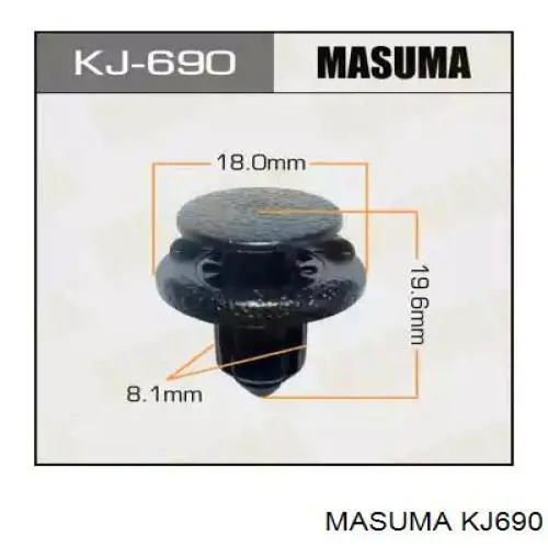 KJ690 Masuma Автокрепіж