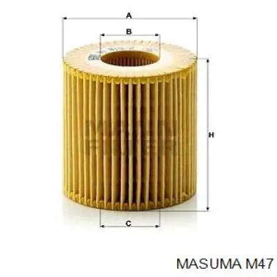 Пробка піддона двигуна M47 Masuma