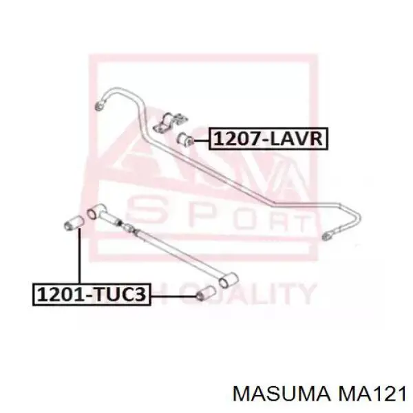 Задня поперечна тяга Masuma MA121 ціна, від 26.21 USD