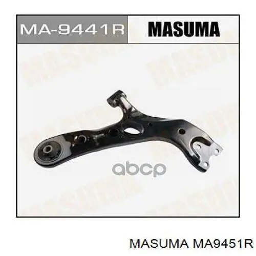 MA9451R Masuma Важіль передньої підвіски нижній, правий