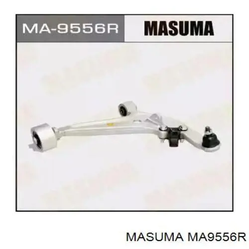 Важіль передньої підвіски нижній, правий Masuma MA9556R ціна, від 112.52 USD