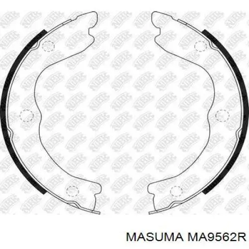 Важіль передньої підвіски нижній, правий Masuma MA9562R ціна, від 158.85 USD