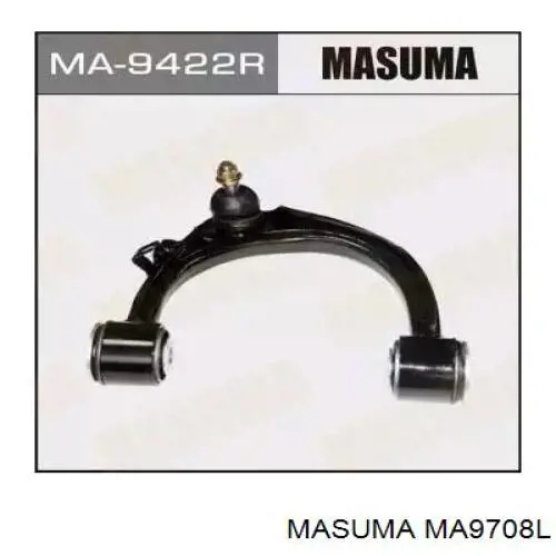 MA9708L Masuma важіль передньої підвіски верхній, лівий