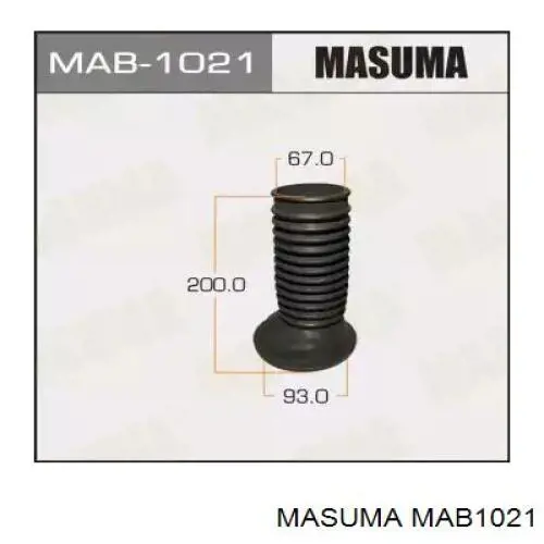 MAB1021 Masuma Пильник стійки передньої