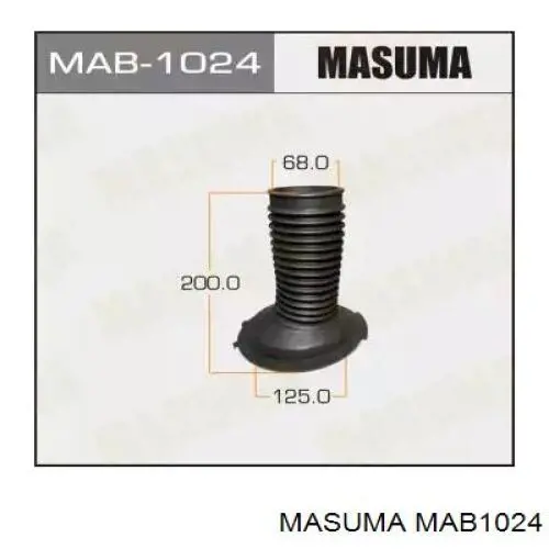 Купити MAB1024 Masuma Пильник амортизатора переднього