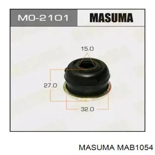 MAB1054 Masuma буфер-відбійник амортизатора заднього + пильовик