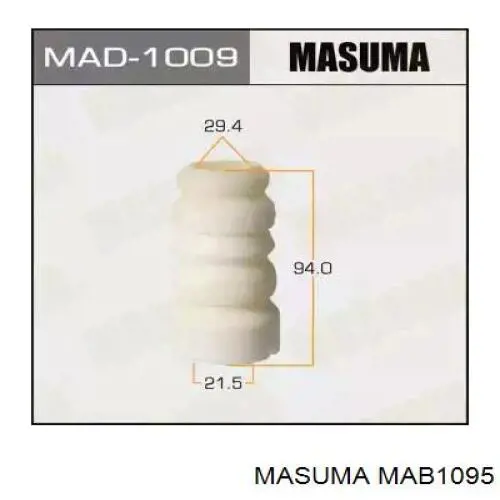 MAB1095 Masuma Пильник стійки передньої