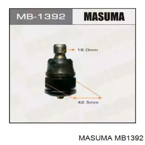 Кульова опора, нижня MB1392 Masuma