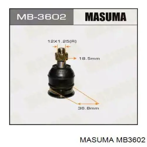 Кульова опора, нижня MB3602 Masuma