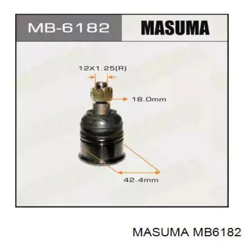 MB6182 Masuma Кульові на авто