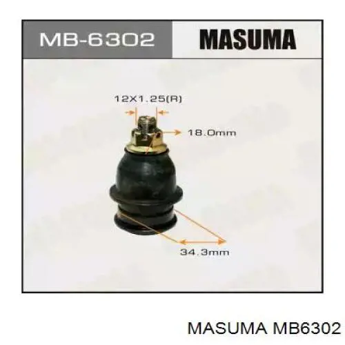 Кульова опора, нижня MB6302 Masuma