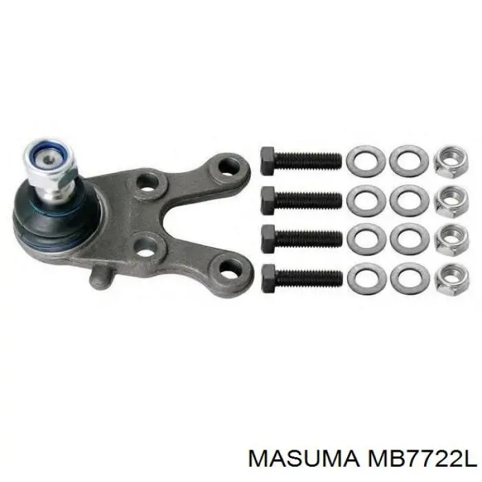 Кульова опора, нижня, ліва Masuma MB7722L ціна, від 20.92 USD