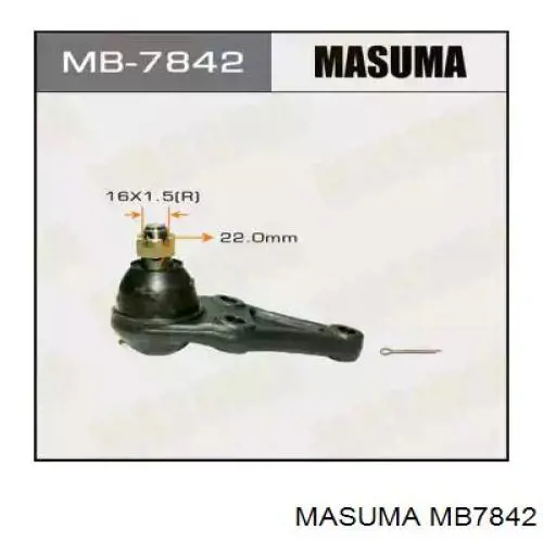 Кульова опора, нижня Masuma MB7842 ціна, від 21.98 USD