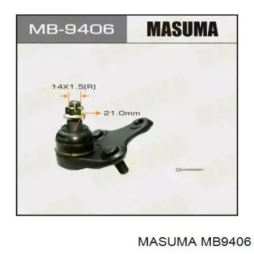 Кульова опора, нижня Masuma MB9406 ціна, від 17.50 USD