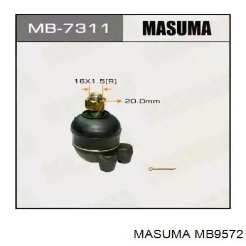 Кульова опора, верхня Masuma MB9572 ціна, від 11.76 USD
