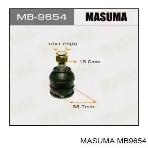 Купити MB9654 Masuma Кульова опора, верхня