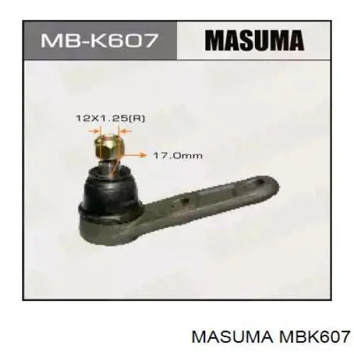 MBK607 Masuma Кульові на авто