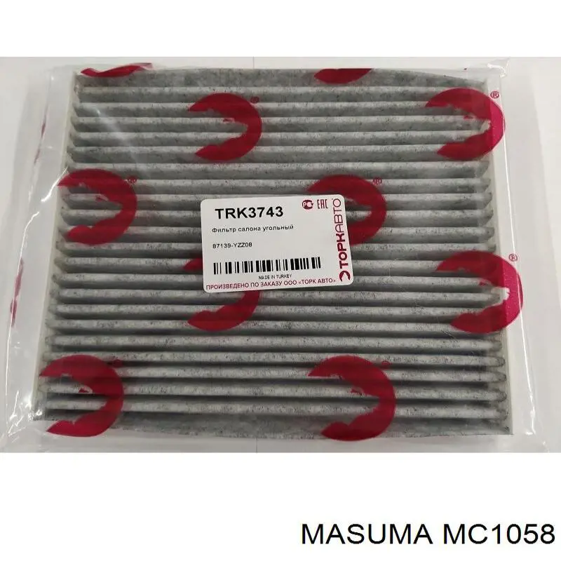 MC1058 Masuma фільтр салону