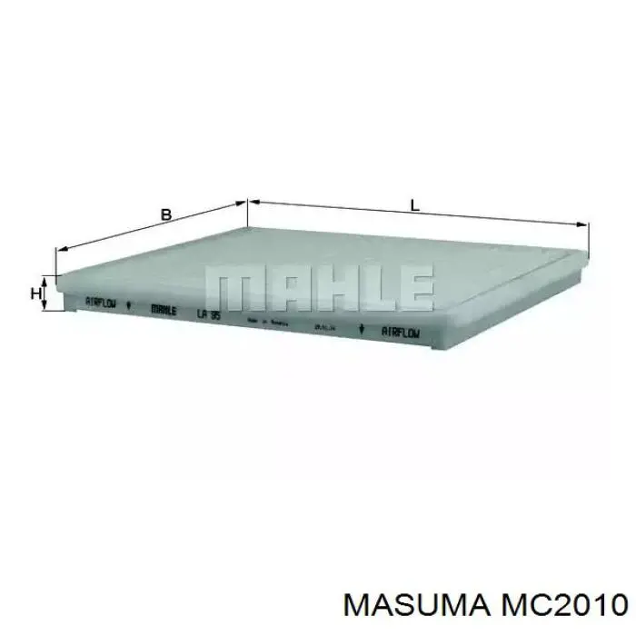 MC2010 Masuma фільтр салону