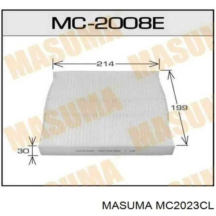 Купити MC2023CL Masuma Фільтр салону вугільний