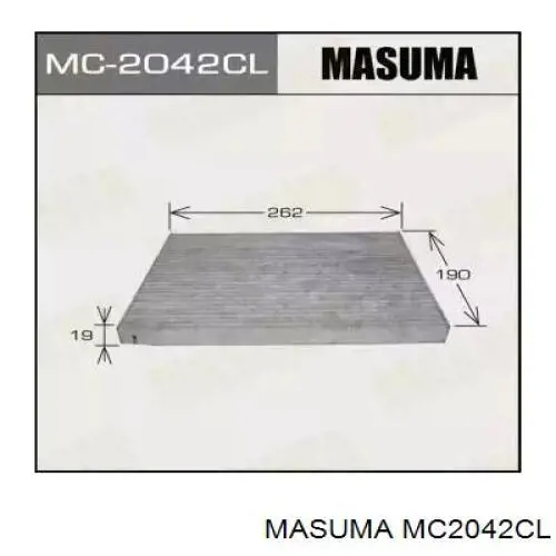 Фільтр салону MC2042CL Masuma