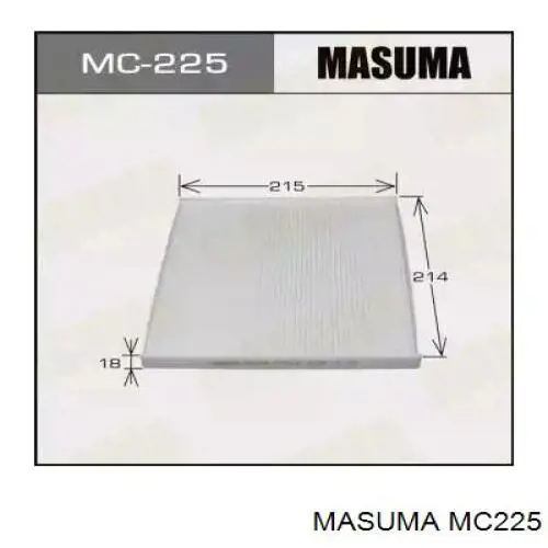 Фільтр повітряний обігрівача Masuma MC225 ціна, від 4.54 USD