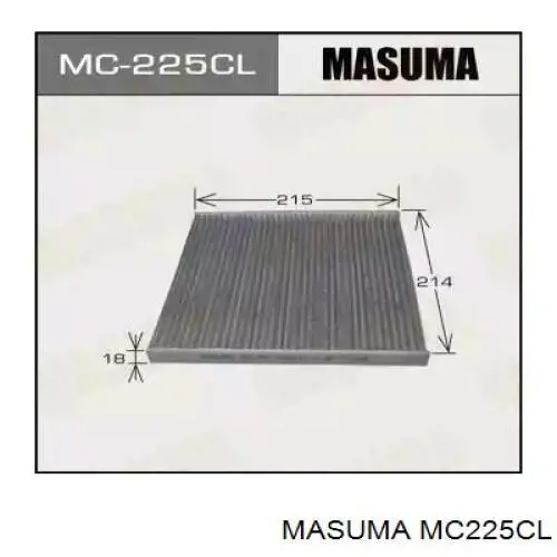 Фільтр повітряний обігрівача Masuma MC225CL ціна, від 4.06 USD