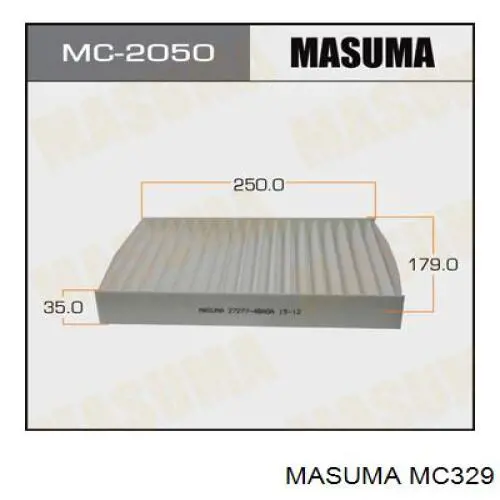 MC329 Masuma Внутрішньосалонний фільтр