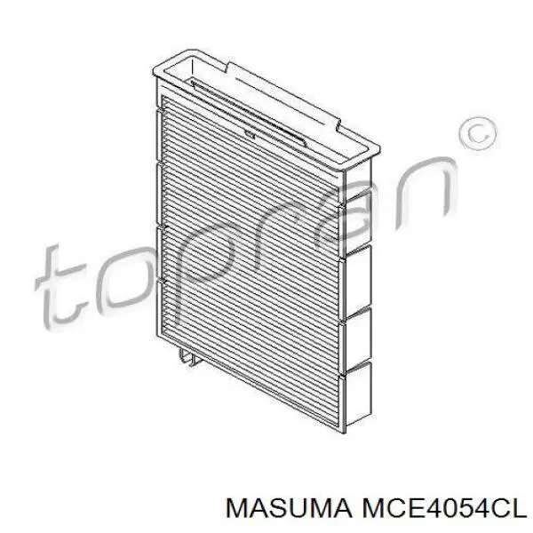 Купити MCE4054CL Masuma Фільтр салону вугільний