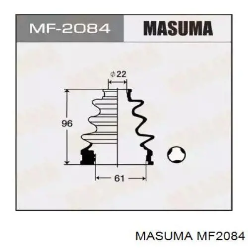 MF2084 Masuma Пильник ШРКШ внутрішній, передній півосі