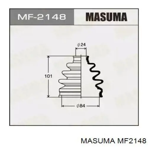 Пильник шарніра кутових швидкостей зовнішній передній Masuma MF2148 ціна, від 9.12 USD