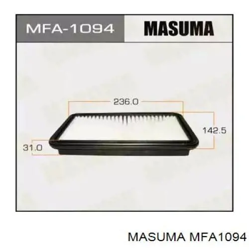Корпус повітряного фільтра Masuma MFA1094 ціна, від 5.36 USD