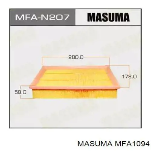 Купити MFA1094 Masuma Корпус фільтра