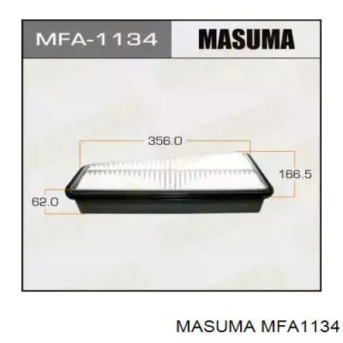 Елемент повітряного фільтра Masuma MFA1134 ціна, від 10.61 USD