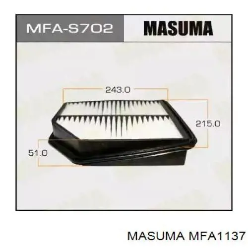 MFA1137 Masuma фільтр повітряний