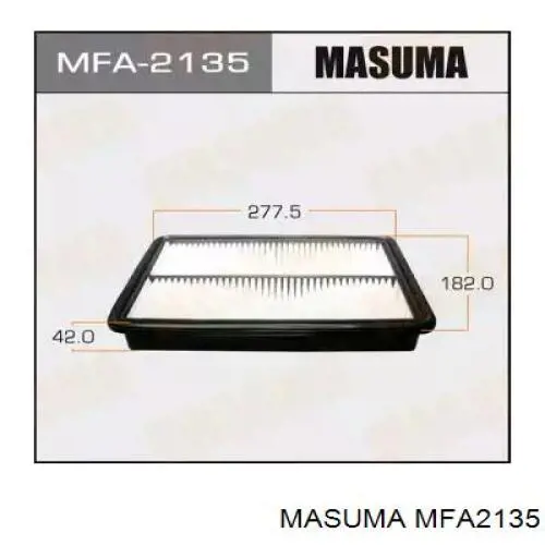 MFA2135 Masuma Повітряний фільтр двигуна
