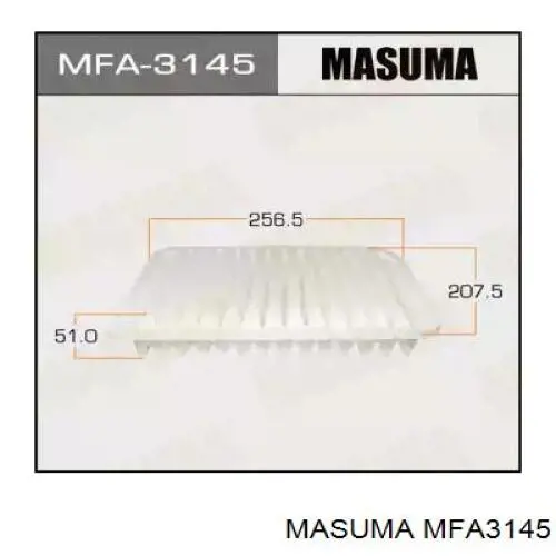 Елемент повітряного фільтра Masuma MFA3145 ціна, від 5.98 USD