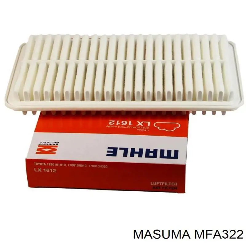 MFA322 Masuma Повітряний фільтр двигуна