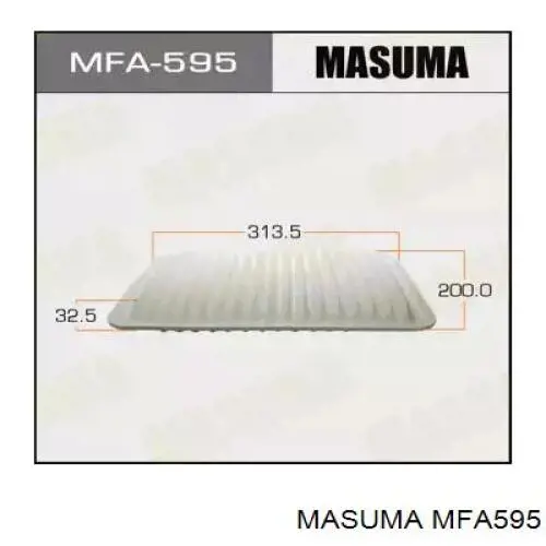 MFA595 Masuma Повітряний фільтр двигуна