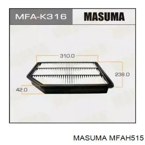 Повітряний фільтр MFAH515 Masuma