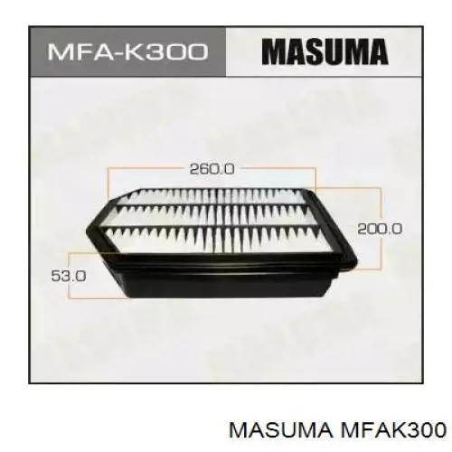 Купити MFAK300 Masuma Автомобільний фільтр повітря