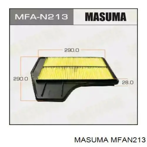 MFAN213 Masuma Повітряний фільтр двигуна