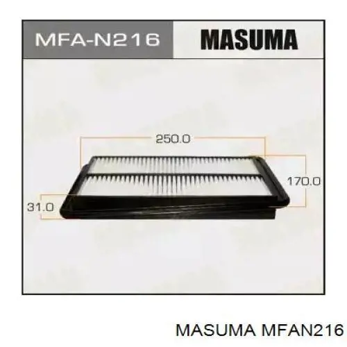 Купити MFAN216 Masuma Автомобільний фільтр повітря