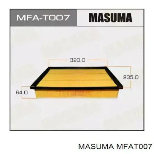 Купити MFAT007 Masuma Автомобільний фільтр повітря